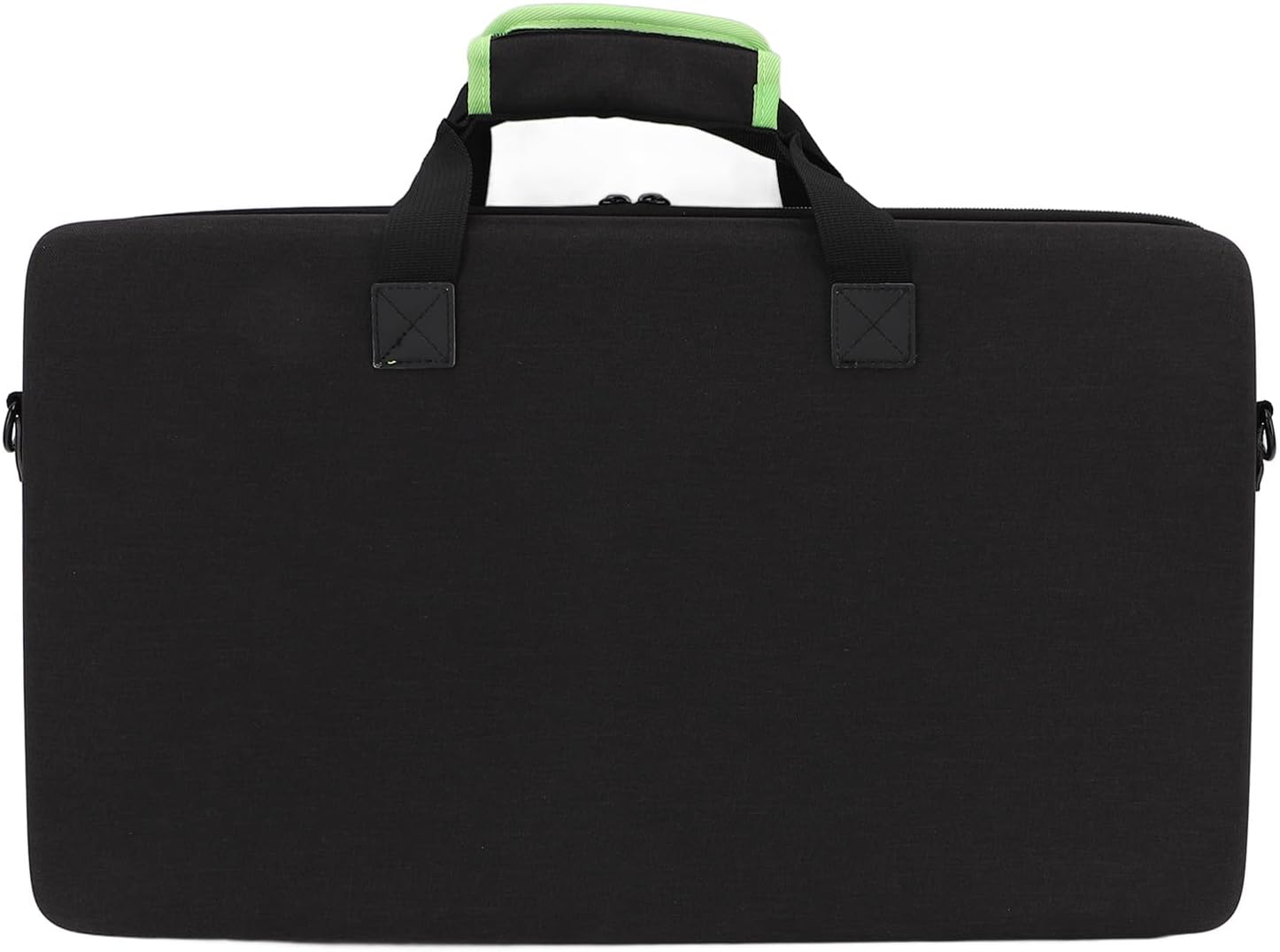 DJ Controller Carrying Case Durable EVA Bag with Adjustable Strap for DDJ SB2 Storage Protect Green Lining 20.08x12.20x3.54in