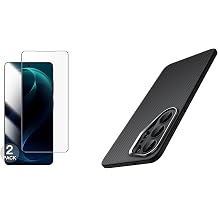 JETech for Samsung Galaxy S26 Ultra Screen Protector with AR Anti-Reflective Technology and Slim Case Bundle