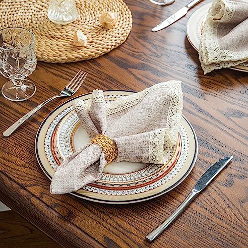 Servilletas de Tela GLORY SEASON 18x18 in Pack 4 Beige miniatura 4