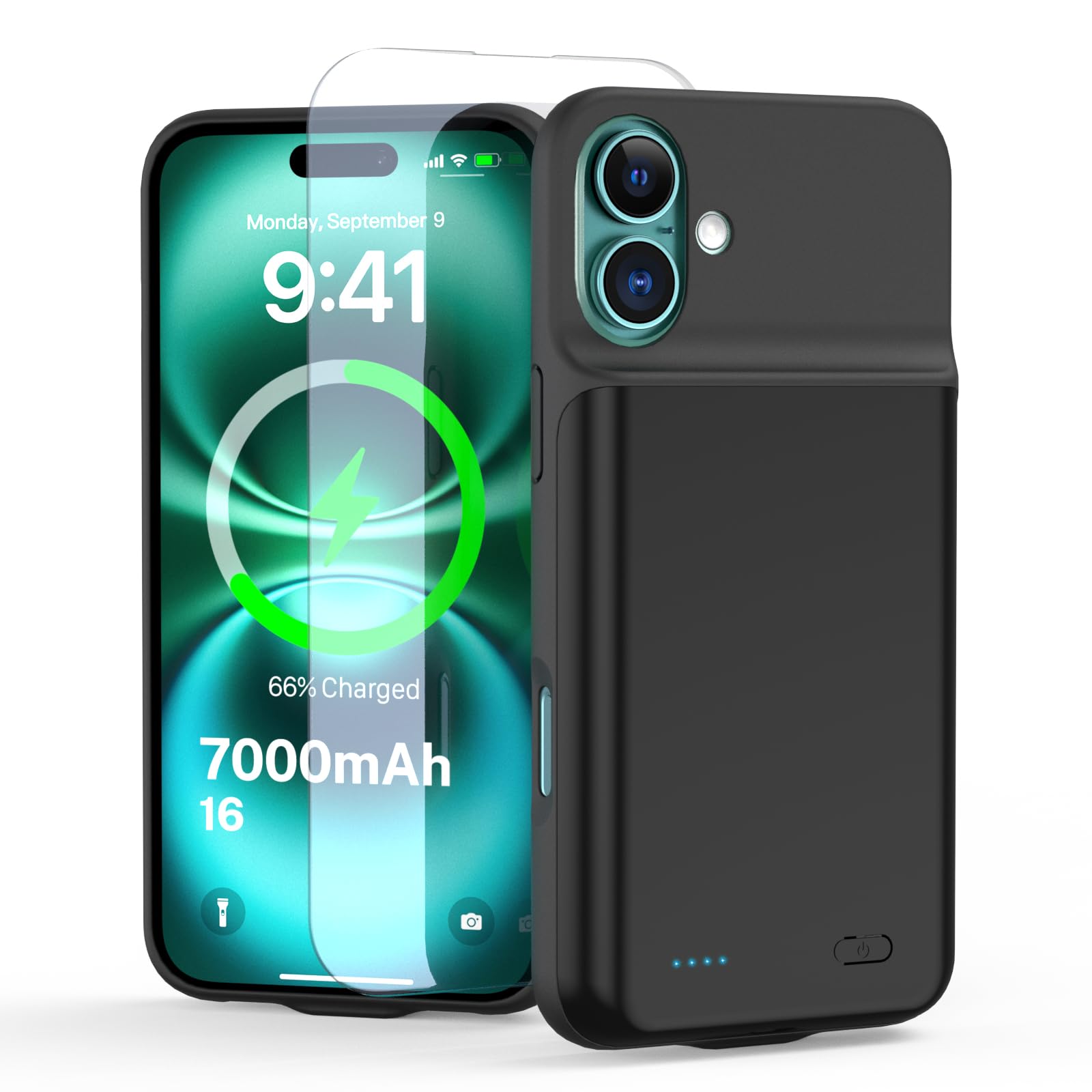 Custodia Power Bank Per IPhone 11 Con 8500 MAh - Triplica La Batteria, Supporto Integrato E Protezione Totale - Foto 7