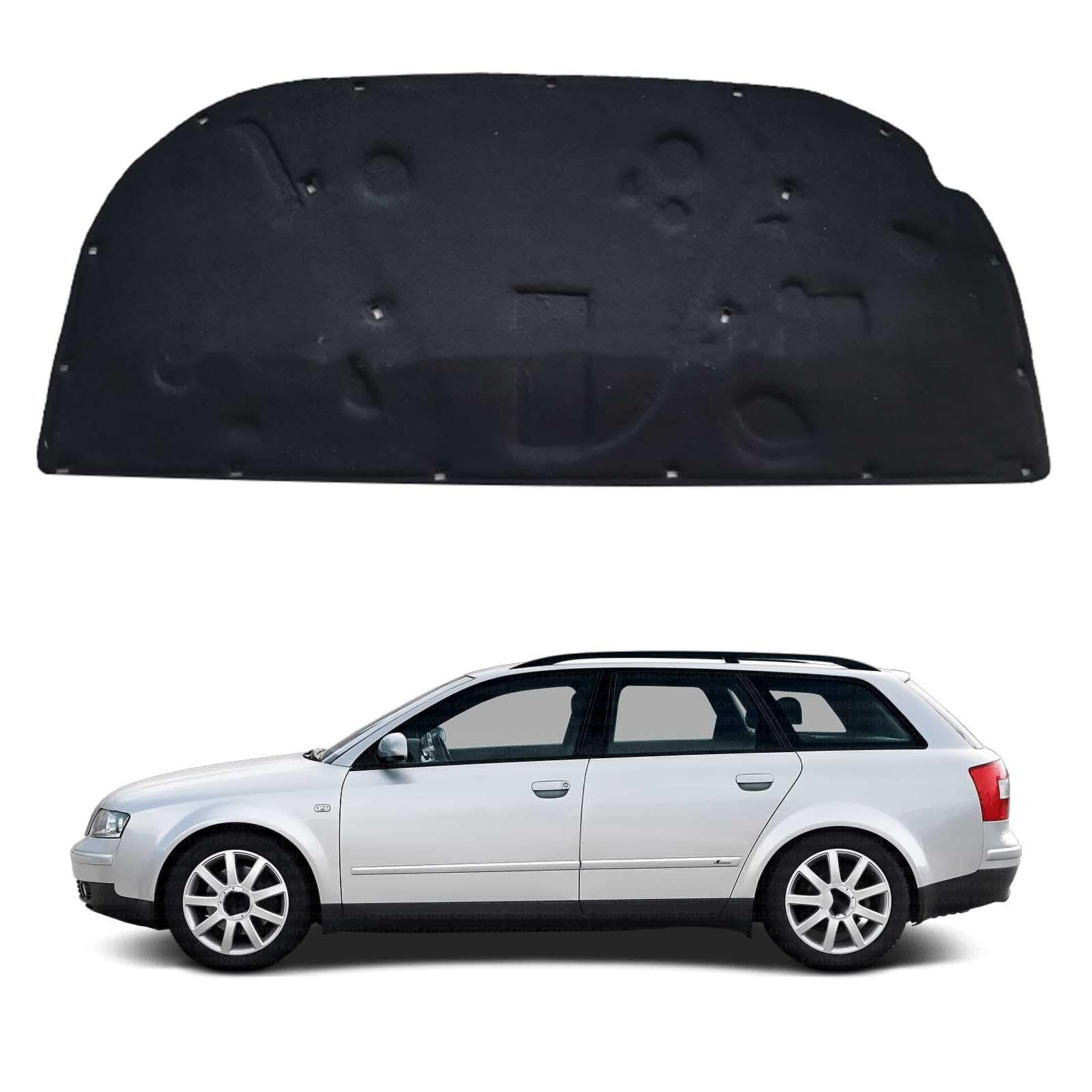 Coton insonorisant capot Audi A4 B6 pour réduire le bruit moteur