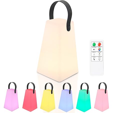 Akku Outdoor Lampe Tragbare Mehrfarbiges LED wiederaufladbare