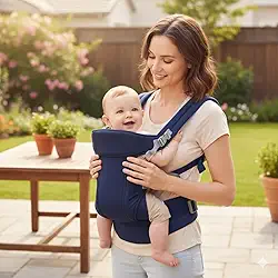 Canguru Ergonômico Para Bebê Ajustável Confortável Passeio