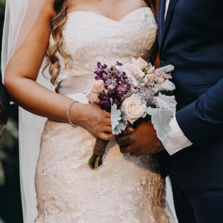 EVER FAITH Glamorous Cubic Zircon Wedding 2 Layers Small Leaf Roman Tennis Bracelet for Brides - Image 3