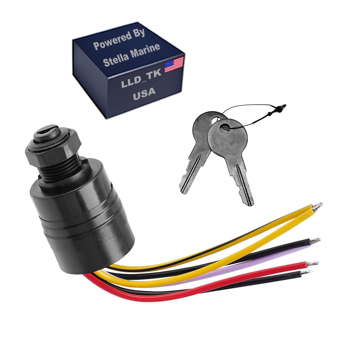 ガマページ Amazon.com: 87-88107 Ignition Key Switch Push to Choke for Mercury