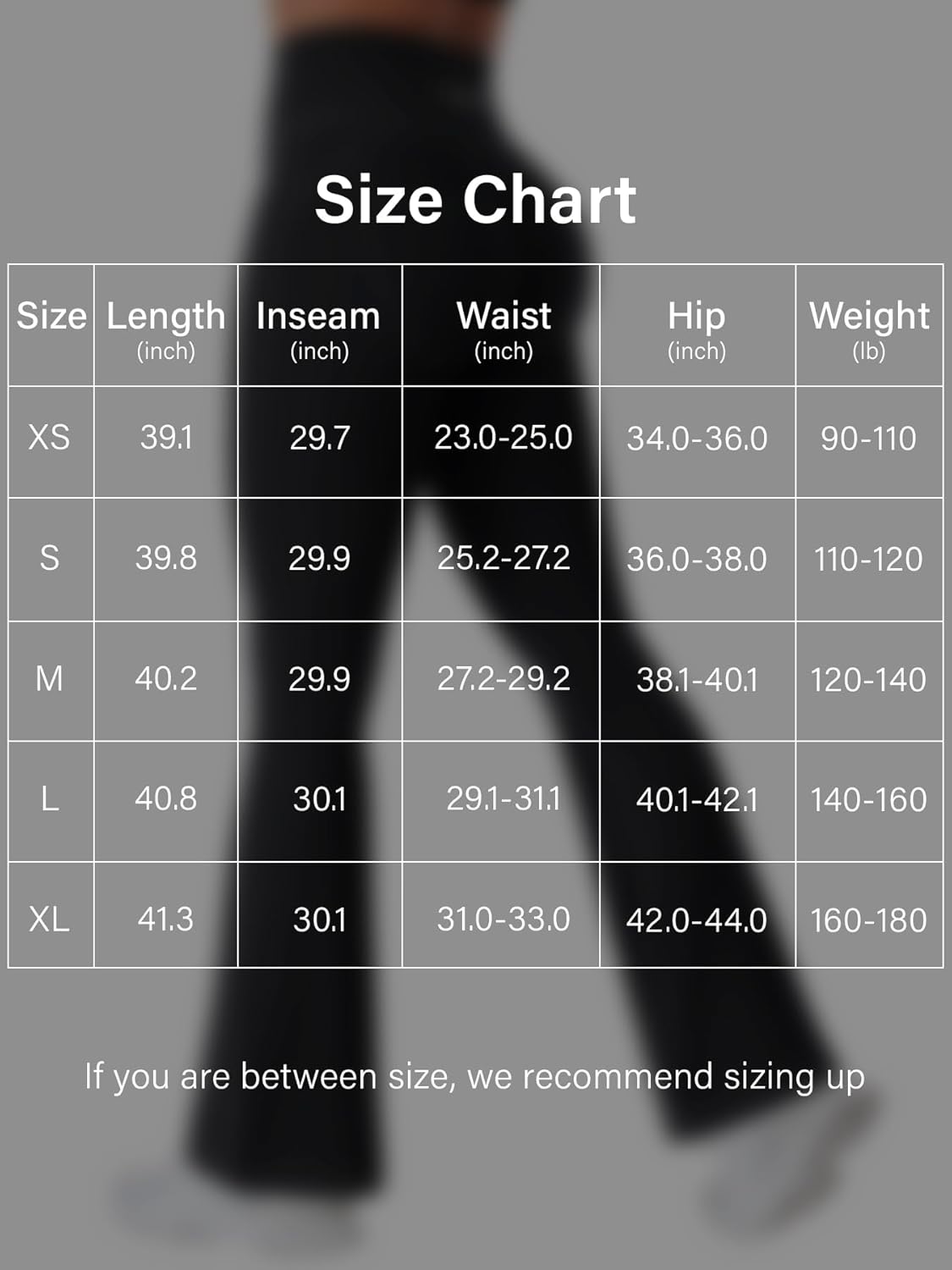 YEOREO CoreFlex Mini Flare Workout Leggings with Pockets for Women Butt Lifting High Waisted Hidden Scrunch Gym Denim Pants - Image 6