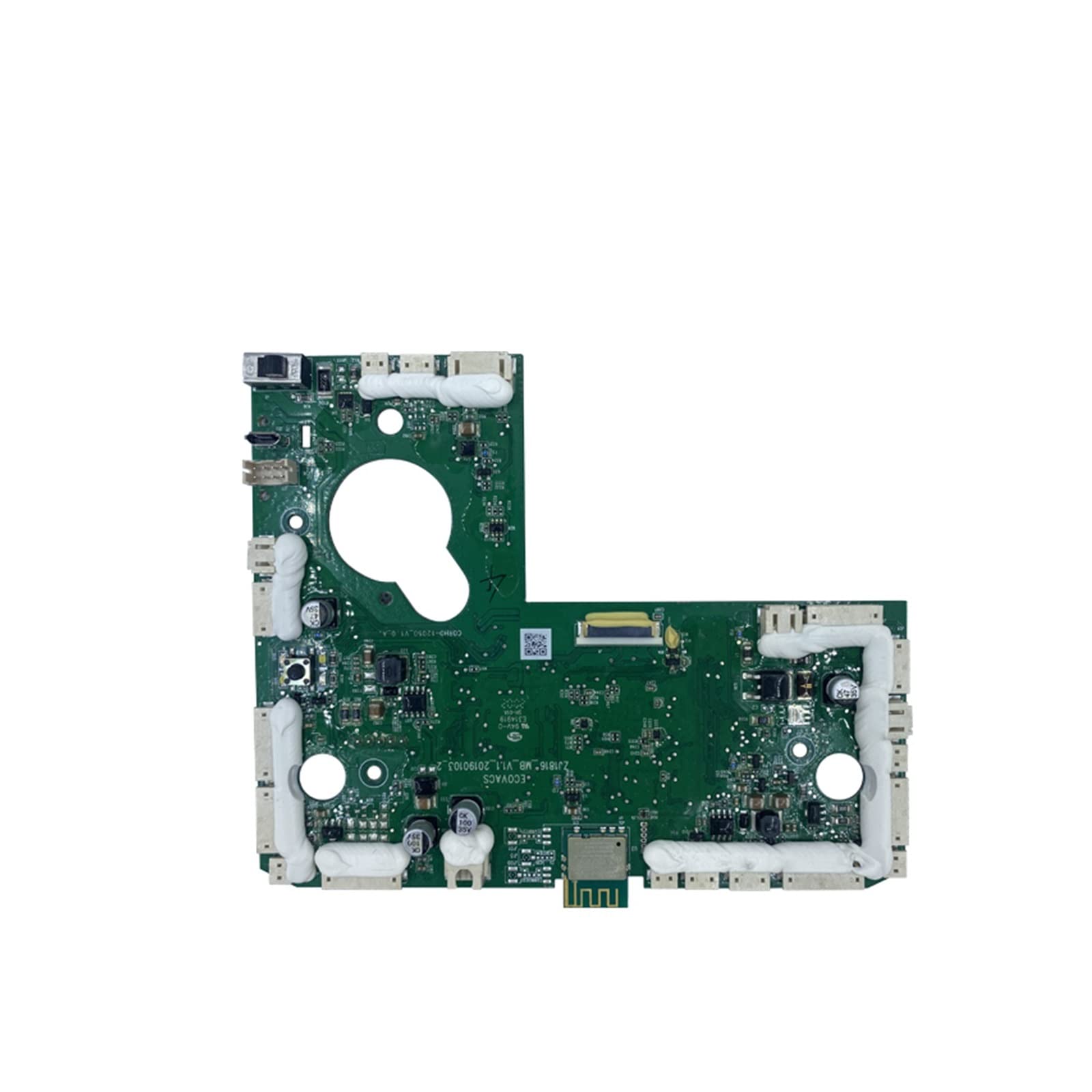 ZLHERFGVNQ Motherboard，Compatible For Ecovacs，Compatible For Deebot，T5 Neo / DX55 / T5 Power / T5 Hero / DX93 / DX96 / OZMO 950 / DX9G Robot Vacuum Cleaner(Black L+R)