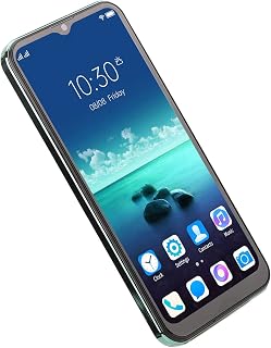 Smartphone de 6,53 Polegadas, Cartão Duplo, Espera Dupla, Smartphone Desbloqueado de 6,53 Polegadas IPS Tela Waterdrop 4000mAh Bateria 100-240V para Negócios (Plugue dos EUA)