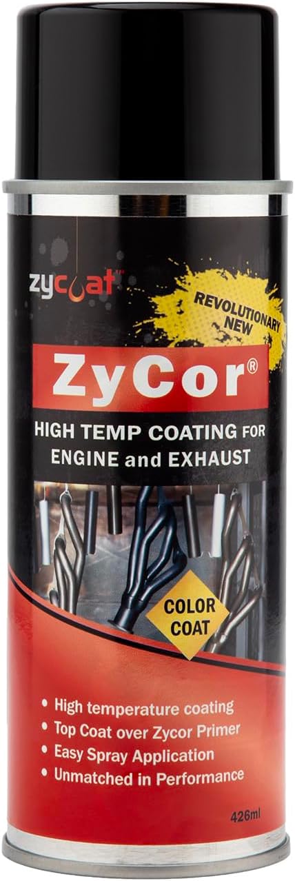 ZyCoat ZyCor 50000 DIY High Temperature Aerosol Coating - Primer, 13 Ounce - 2 Pack