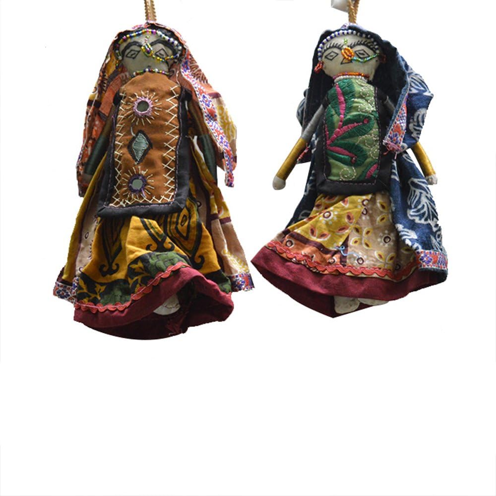 ROYAL Handicrafts Gujrati Decorative Doll Set of 2