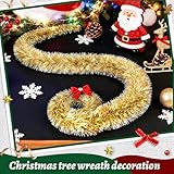 Zoom IMG-1 ghirlanda natalizia per porta e
