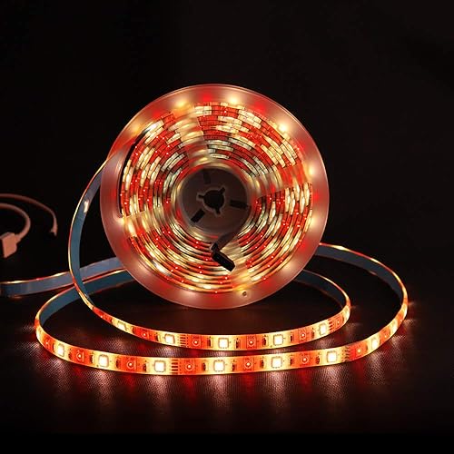 Miniatura 6 de RGBW Led Strip Waterproof 12v 16.4ft (5M) 300LEDs SMD 5050 Warm White Plus RGB Light (Only RGBWW Strip)