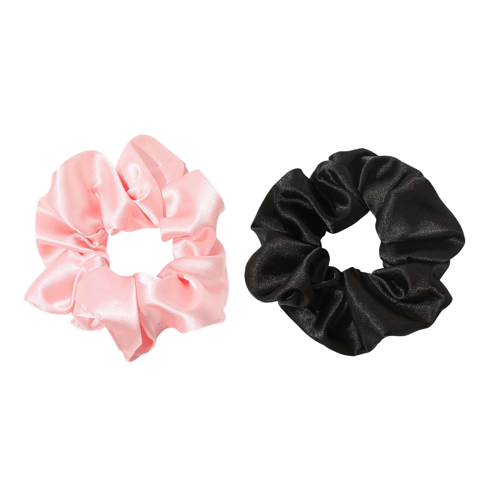CVNRCLP Silk Scrunchies for Frizz Prevention 100% Mulberry Silk Hair Scrunchies for Prevention of Breakage Elastic Polytail Tail Supports