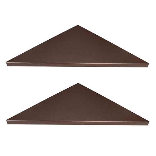 evron Corner Mounting Shelf,Easy to Install Wall Corner Shelf,Frosting Pattern