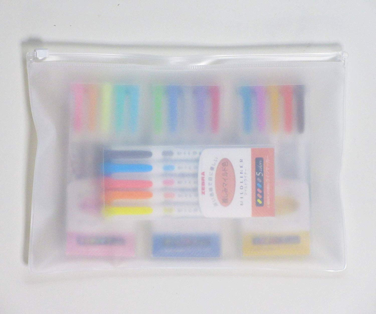 Zebra Mildliner Set di 20 evidenziatori, colori pastello