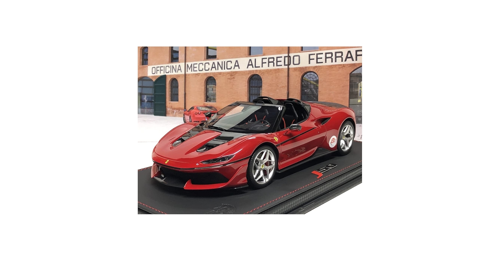 Amazon | BBR 1/18 Ferrari J50 Rosso Tristrato 記念版