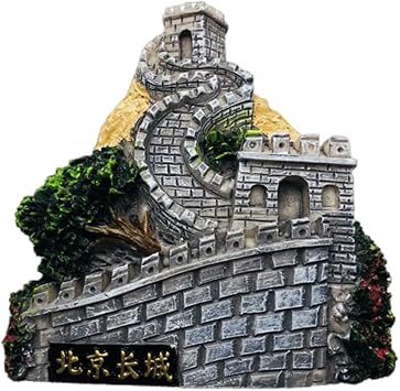 3D Great Wall Beijing China Fridge Magnet Travel Souvenir Refrigerator Magnetic Sticker Hand Painted