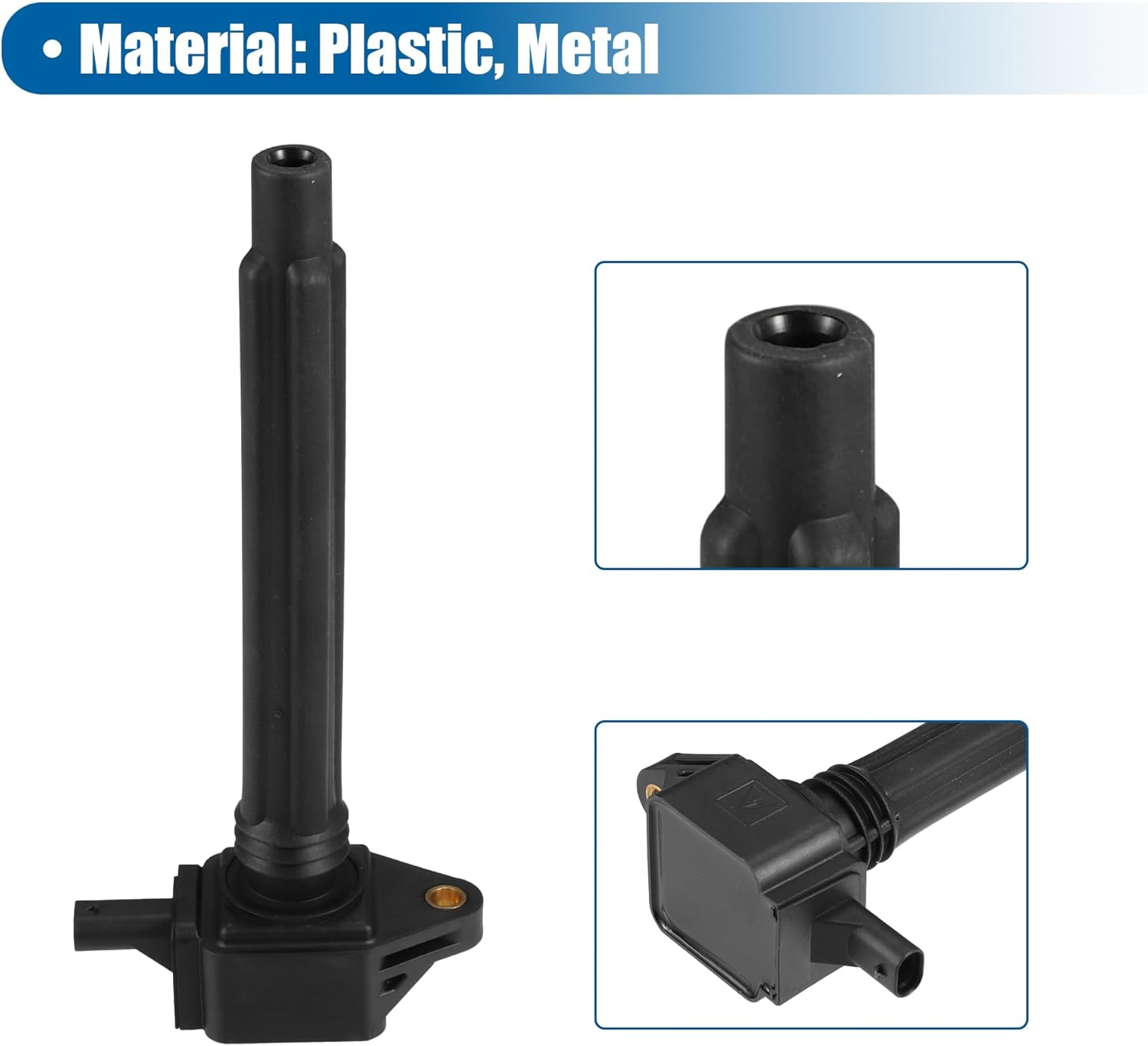 uxcell Car Ignition Coil for Jeep Cherokee 14-21 for Jeep Renegade 2015-2020 for Ram ProMaster City 15-20 for Dodge Dart 2014-2016 for Chrysler 200 2015-2017 No.68242286AB
