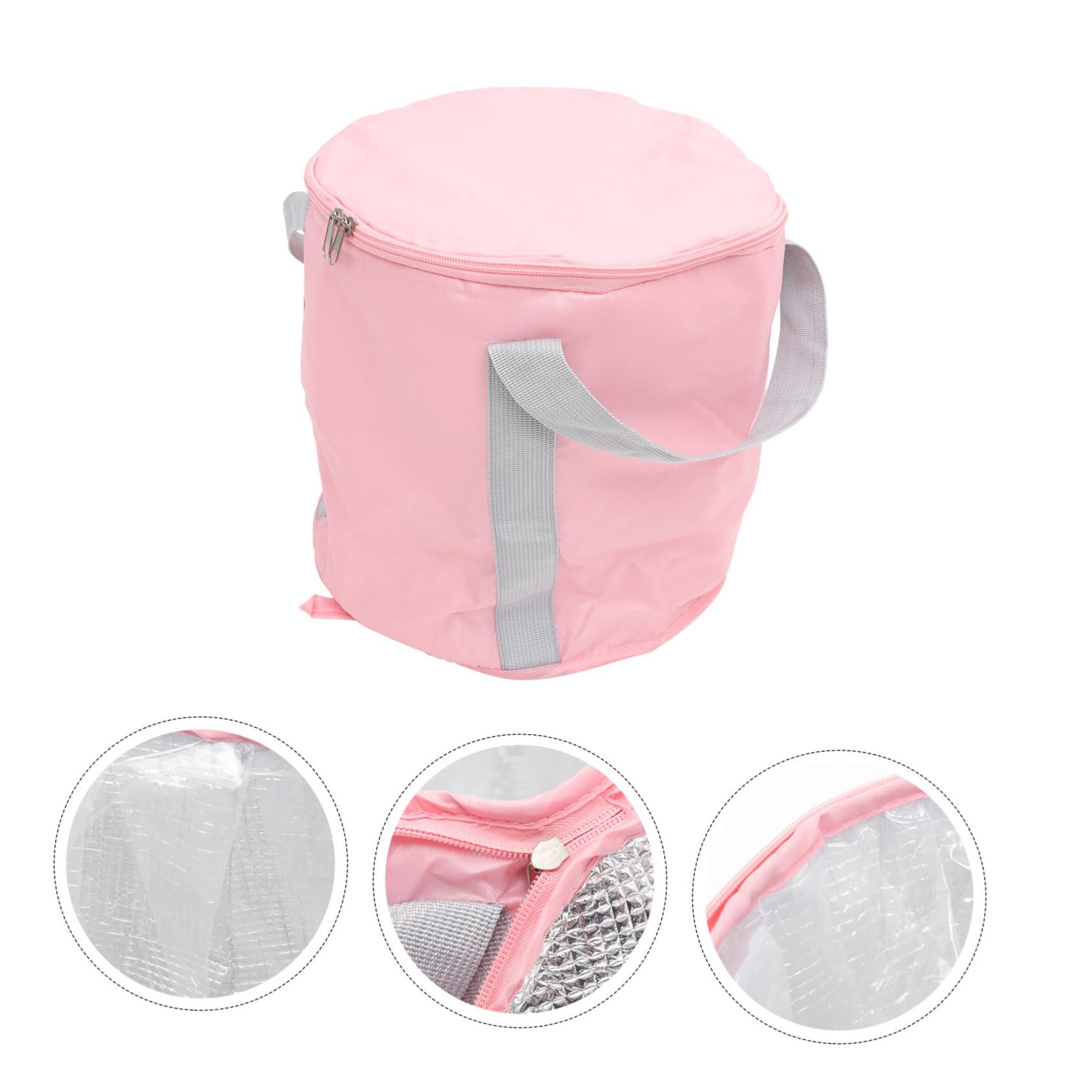 Didiseaon Portable Foot Soaking Bucket Collapsible Water Basin Camping Supplies Polyester Peva Sturdy Storage