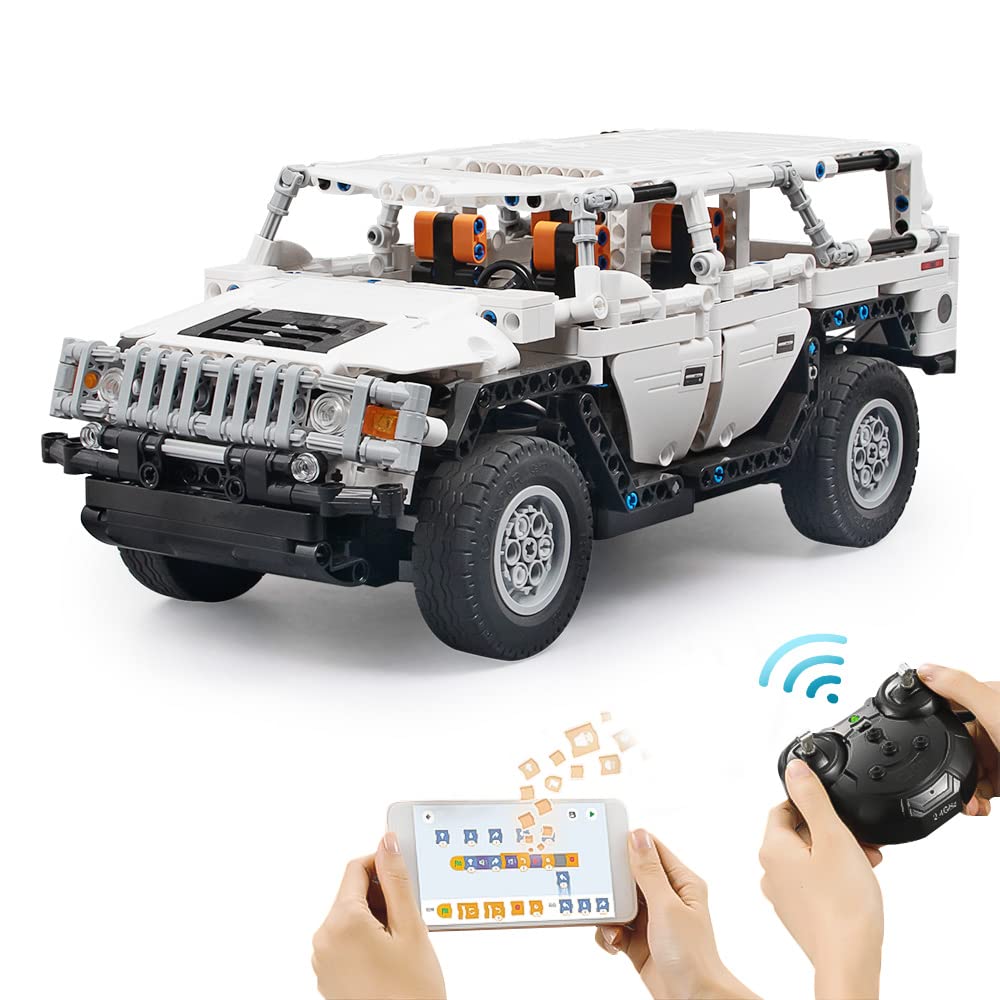 Amazon.co.jp: CaDA Moving Blocks Kit, Smart Phone Interlocking RC