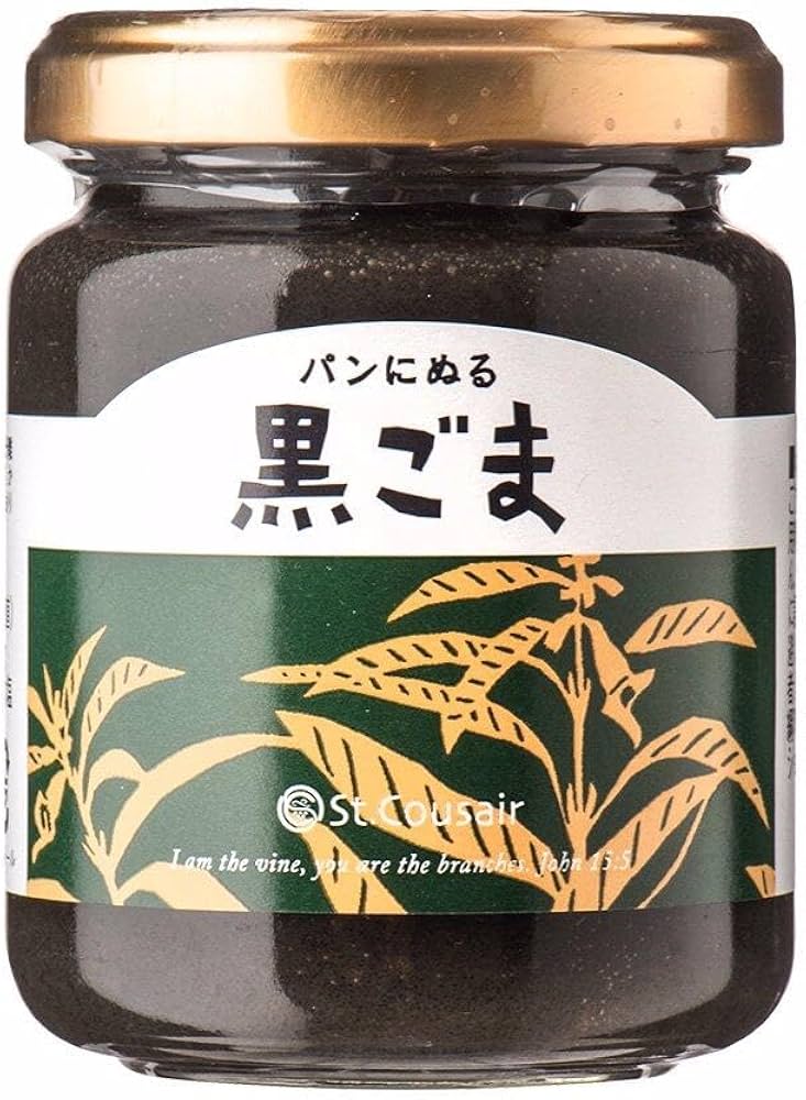 Amazon | サンクゼール パンにぬる 黒ごま 130g | サンクゼール
