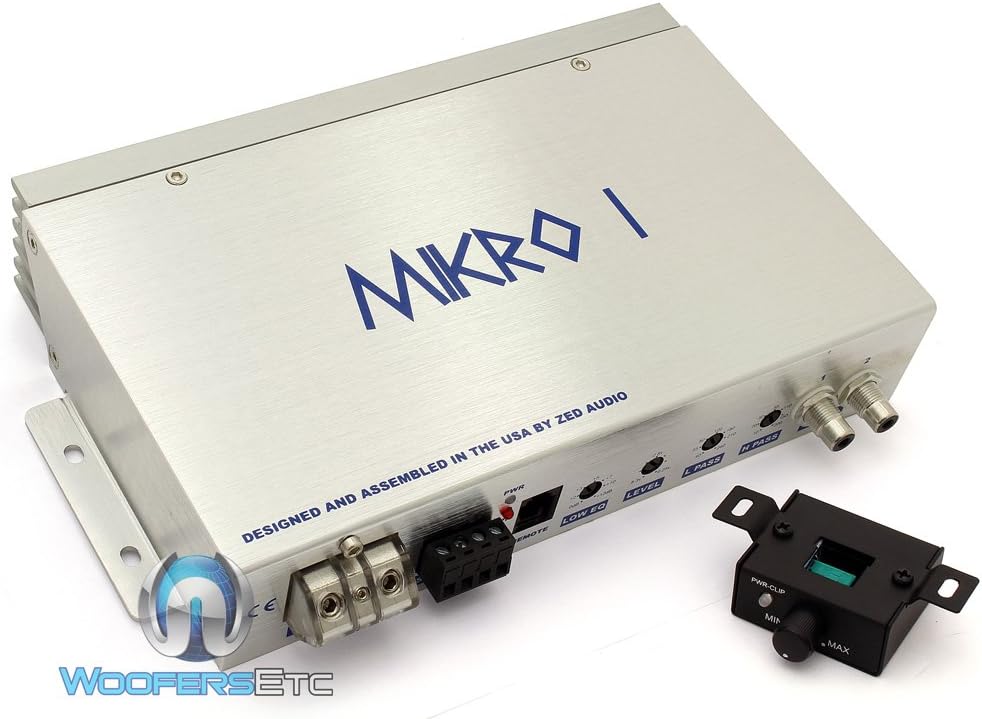 MIKRO I - ZED Audio Monoblock 300W RMS Advanced Class D Design Amplifier