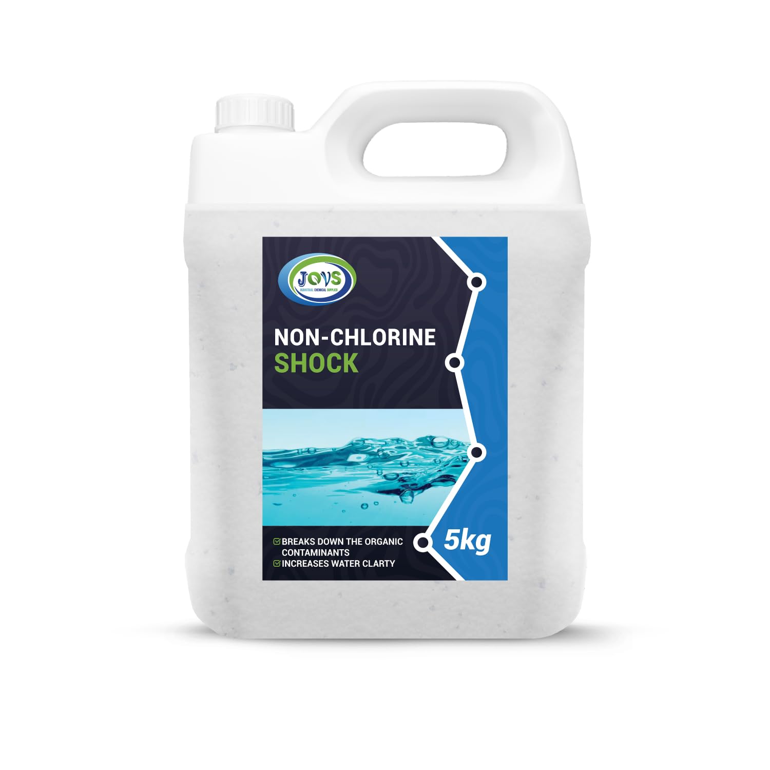 Sponsored Ad – JOVS Non Chlorine Shock 5kg - Spa Treatment for Hot Tubs & Swimming Pools - Water Clarifier, Paddling Reducer, Cleaner, and Pool Maintenance Essential - Included Pool Chemicals.