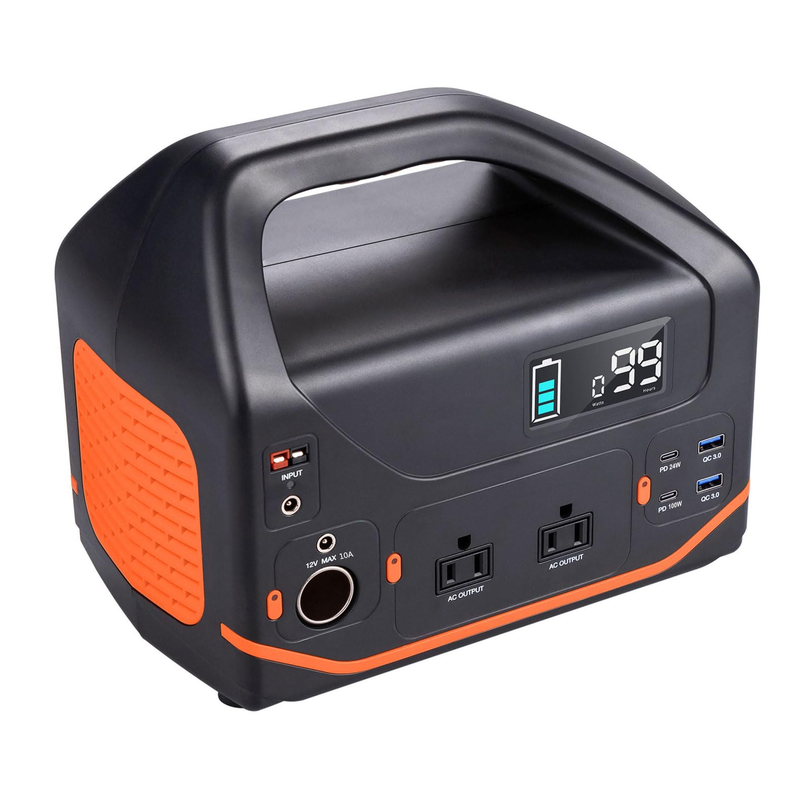 Estación de energía portátil con generador Solar de 150.000 mAh, batería de Respaldo, Fuente de alimentación para Aventuras al Aire Libre, Viajes y acampadas.