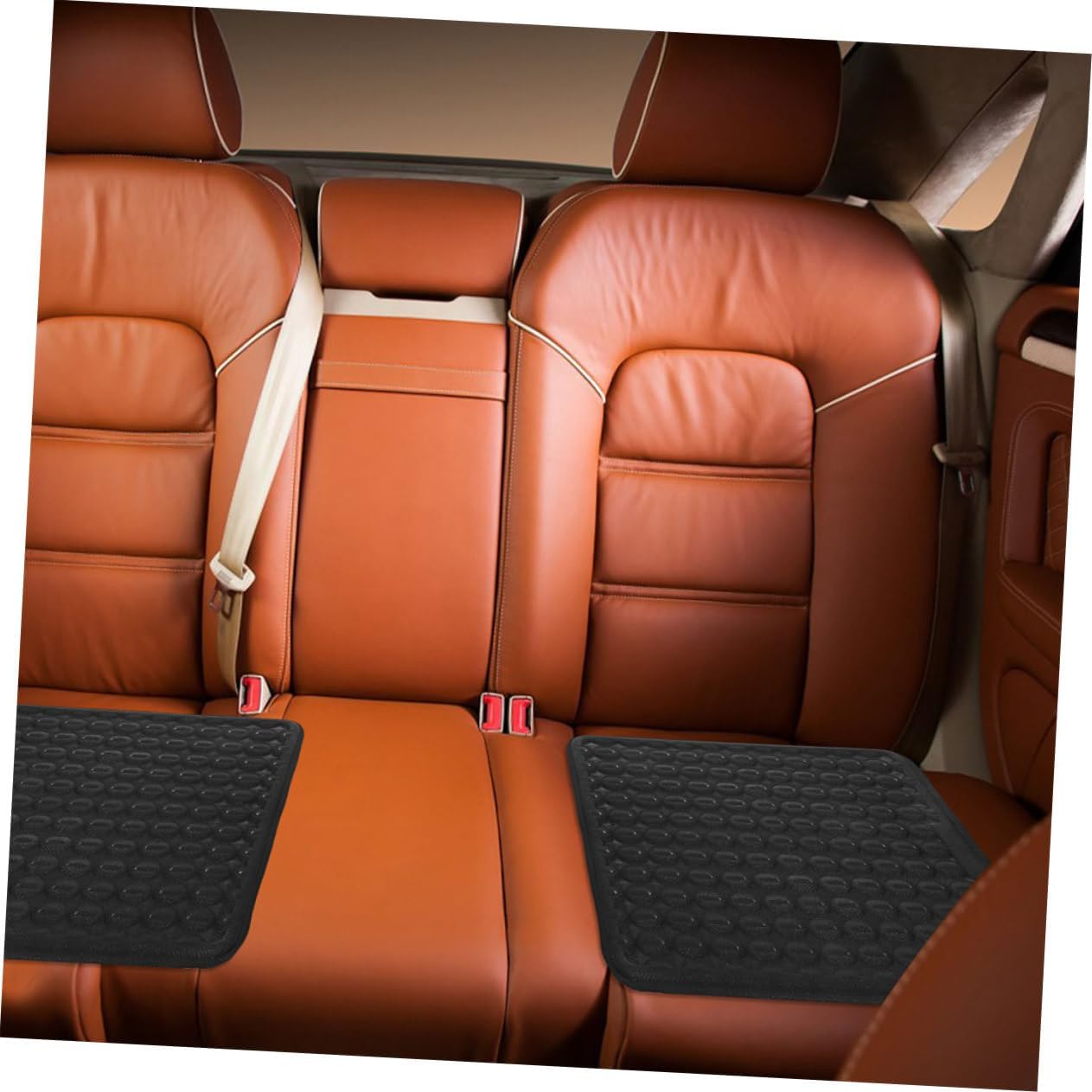 Mobestech Car Seat Cushion Gel Cooling Pad Breathable Automotive Seat Cushion for Hot Driving Fits Cars Suvs Trucks Non- Design for Comfort and Stability
