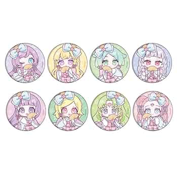 プリパラ ファルル　バースデー　缶バッジ 6月もハッピーをお届け】本日6月1日よりプリティーシリーズ2023