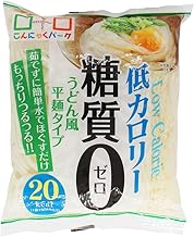 Konjac Park Konjac Noodles, Konjac Udon, Sugar-0 Udon Fuhira Noodle Type, 6.3 oz (180 g) x 40 Servings (1 Box)