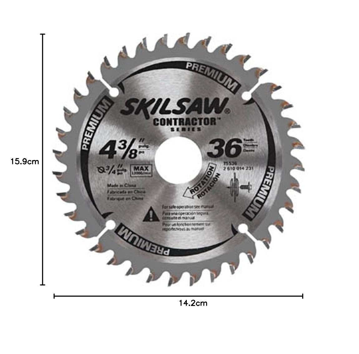 Skil - SKL-75536 SKIL 75536 Carbide Flooring Blade, 4-3/8"