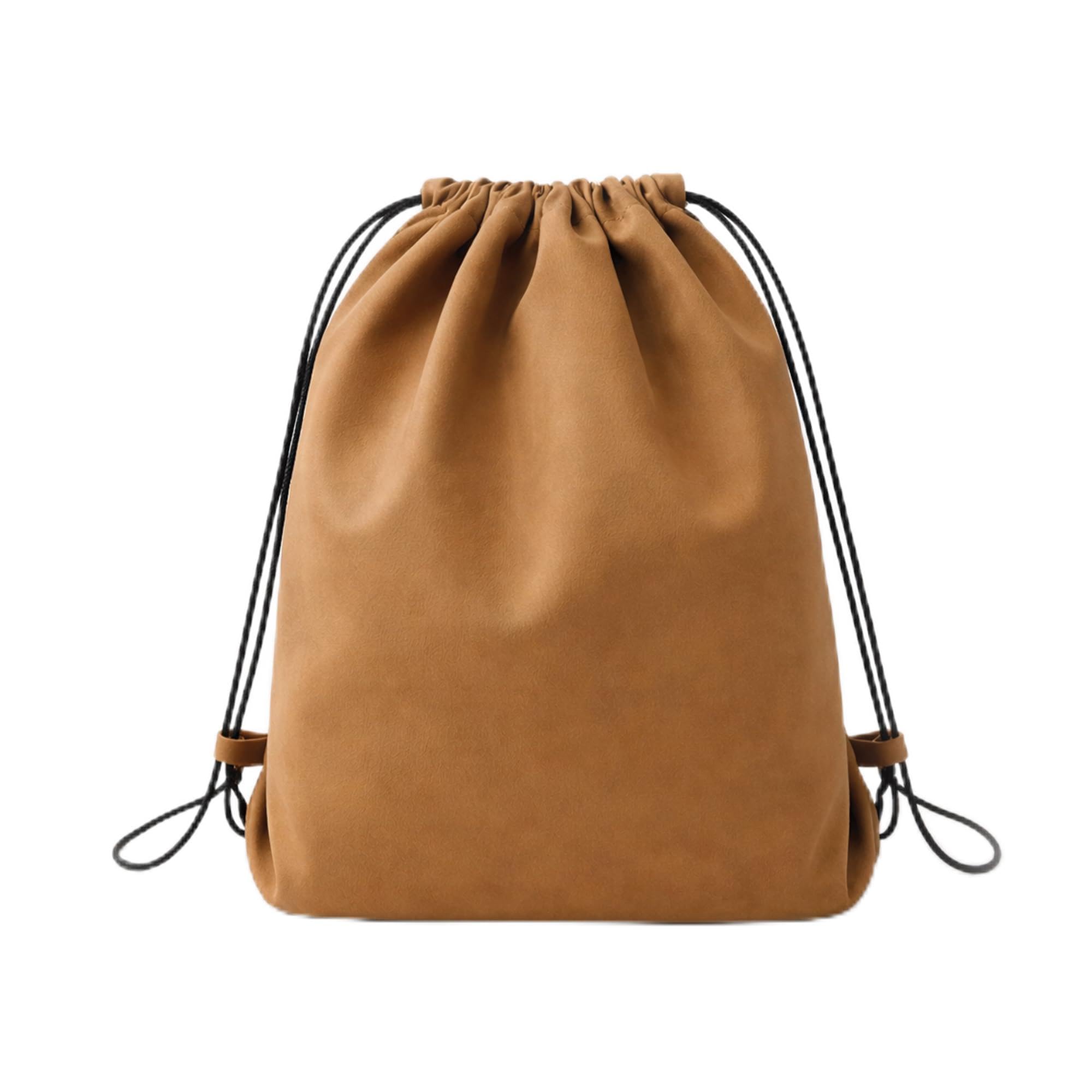 gulki Canvas Drawstring Gym Bag for Men & Women | Unisex Potli Sports Backpack with Premium Stripe Design Lightweight Sack Bag for Gym, College, Yoga & Daily Use (Brown.)-picture-33