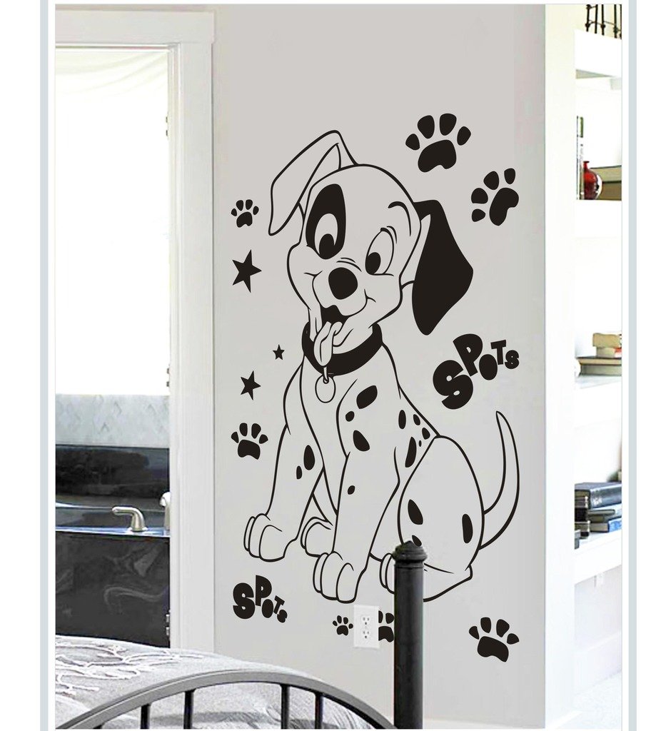 DECOR Kafe Decal Style Decal Style Dog Wall Sticker Wall Poster (PVC Vinyl, 58 X 96 CM) (B011R8EQ12) Amazon Price History, Amazon Price Tracker