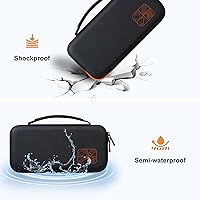 Vista 7 de BOVKE Estuche de repuesto para calculadora gráfica de poliuretano duro para Texas Instruments TI-84 Plus CE/TI-83 Plus CE/Casio fx-9750GII, bolsillo