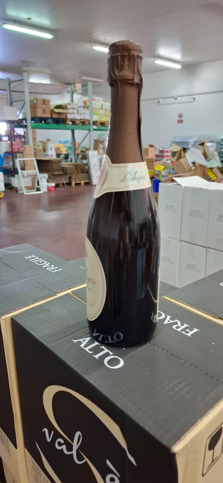 Spumante Metodo Classico Brut Rosé - D'Araprì