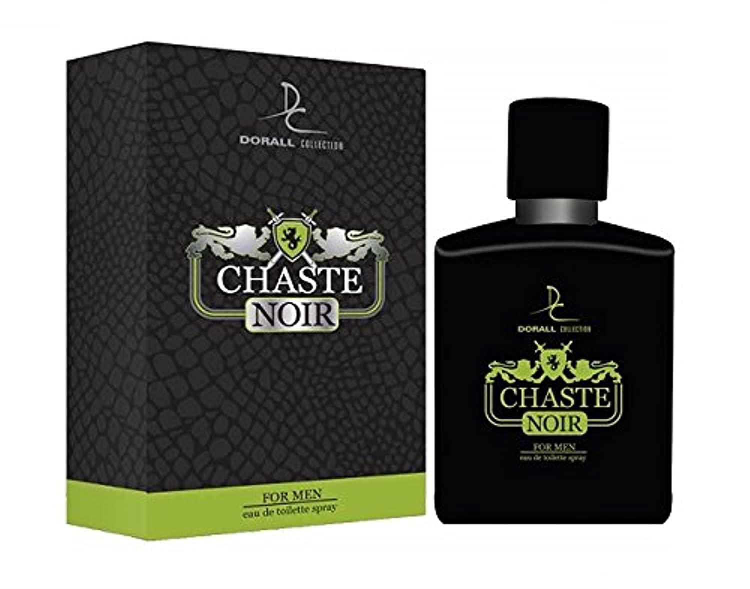Dorall Collection Chaste Noir Eau De Fresh Spray Toilette For Men 100Ml