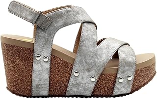 Womens Tory Casual Sandals Casual High Heel 3" & Up