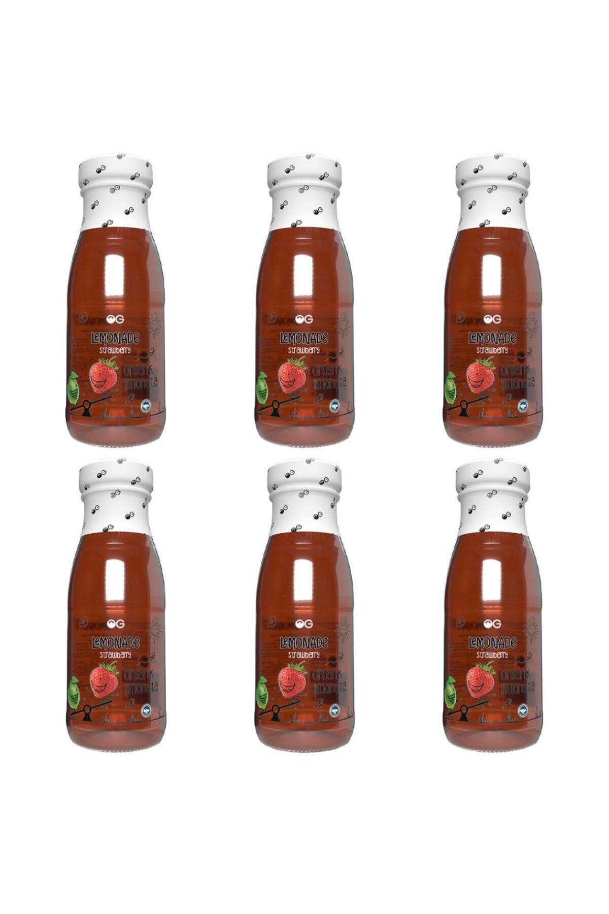 OG 6'lı Organik Çilekli Limonata 250 ml