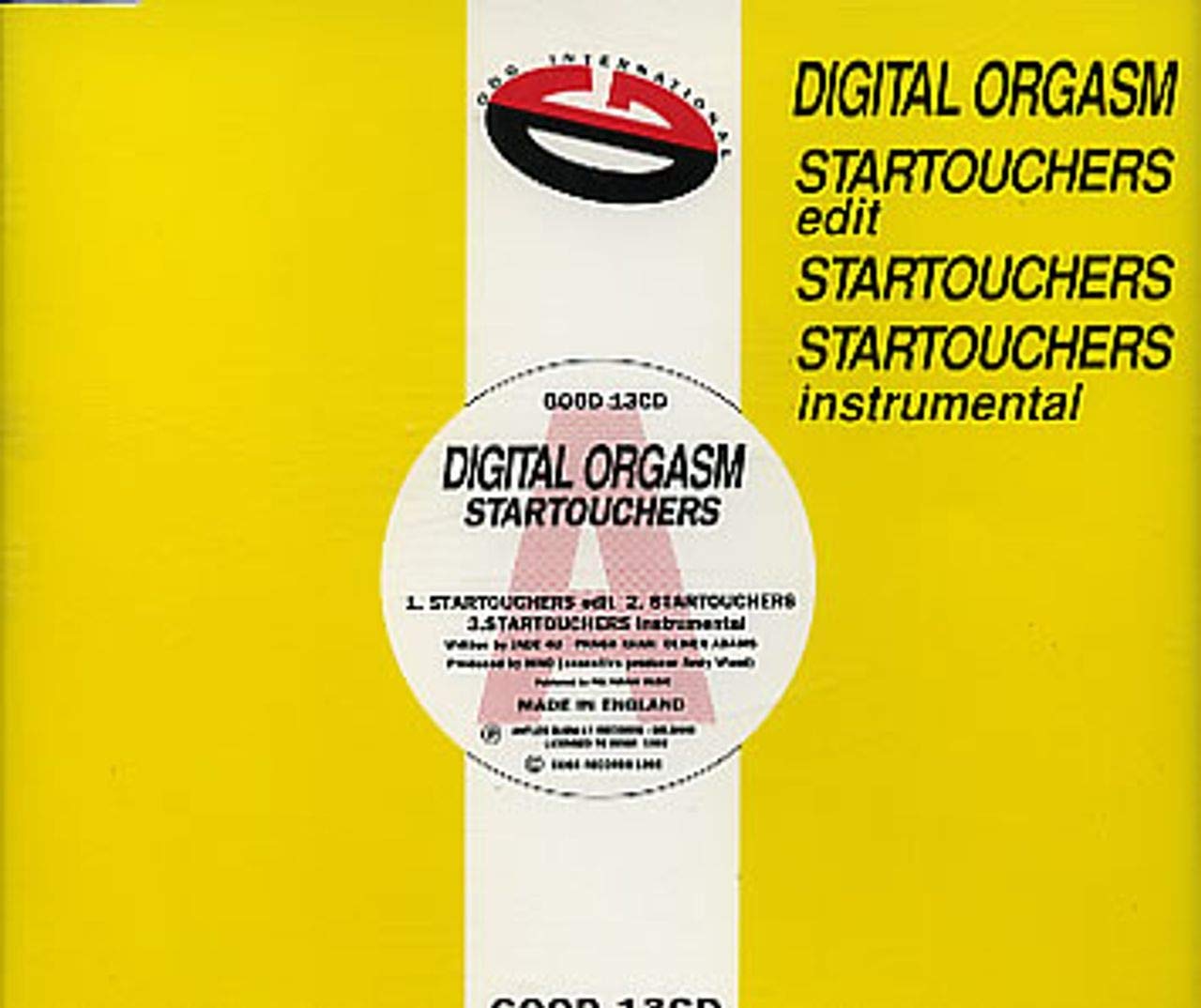 Startouchers [Audio CD] Digital Orgasm