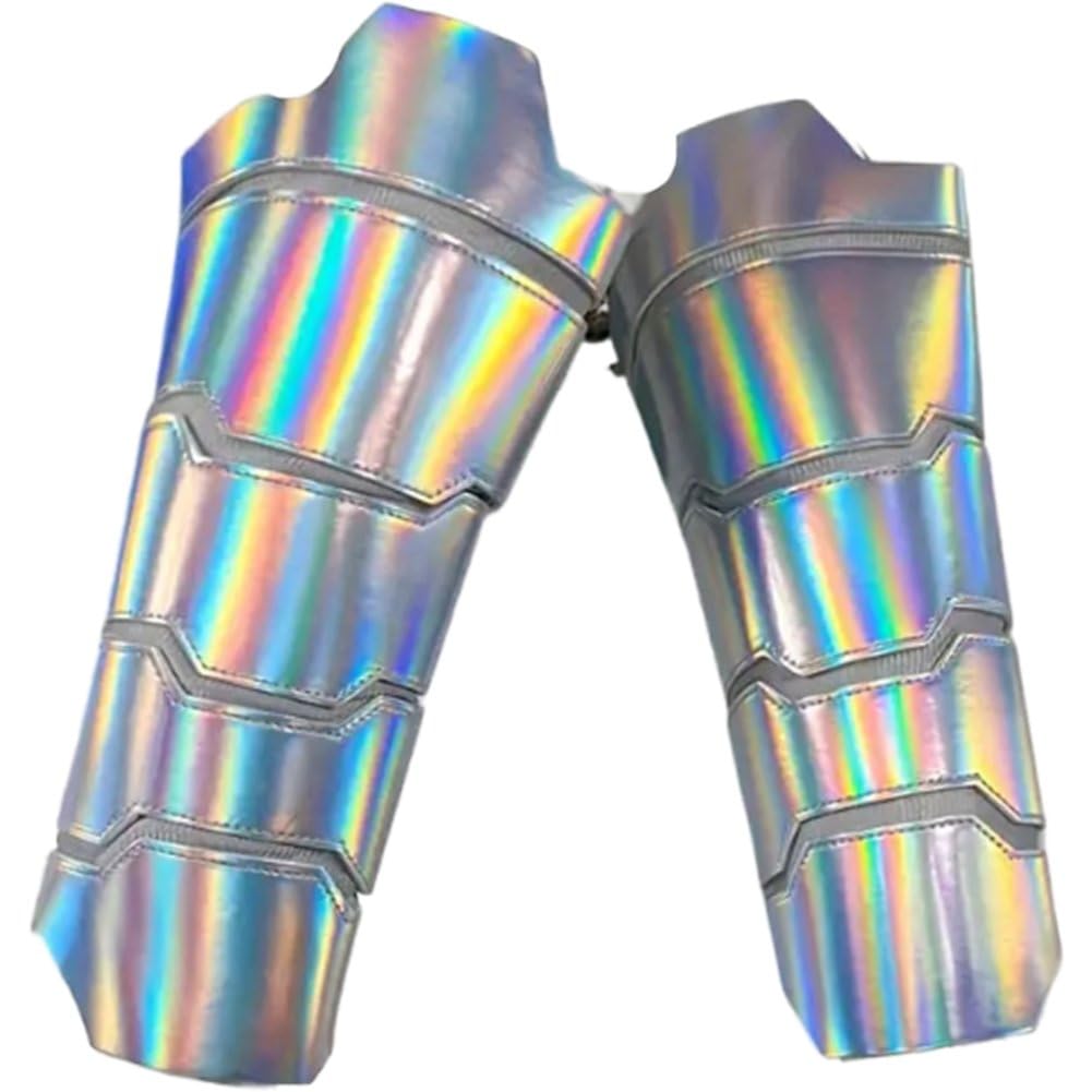 Medieval Retro Knight Wristband Bracers Halloween Costume Accessories Pu Leather Bracers Carnival Cosplay Props