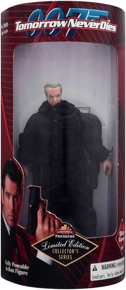 Tomorrow Never Dies James Bond フィギュア James Bond 007 Tomorrow Never Dies Elliot Carver Exclusive