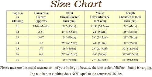 Vista 4 de Dressy Daisy Toddler Little Girls' Princess Costume Fancy Dresses up Halloween Party with Accessories