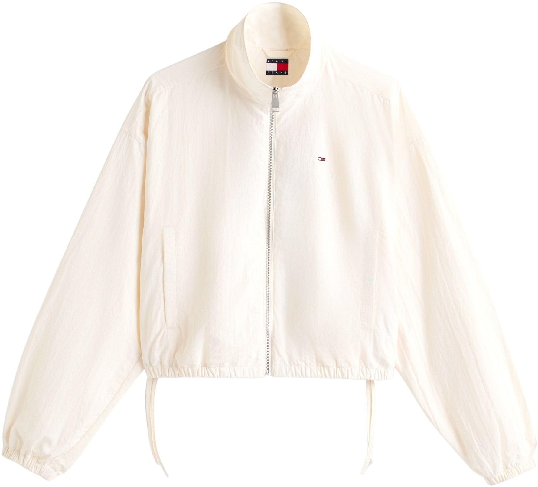 Tommy Jeans Damska kurtka Tjw Tie Side z wysokim dekoltem DW0DW22325 Inne kurtki, BIAŁA (starożytna biała), M