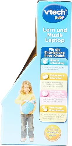 Miniatura 6 de VTech 80139504, Ordenador portátil de aprendizaje y música