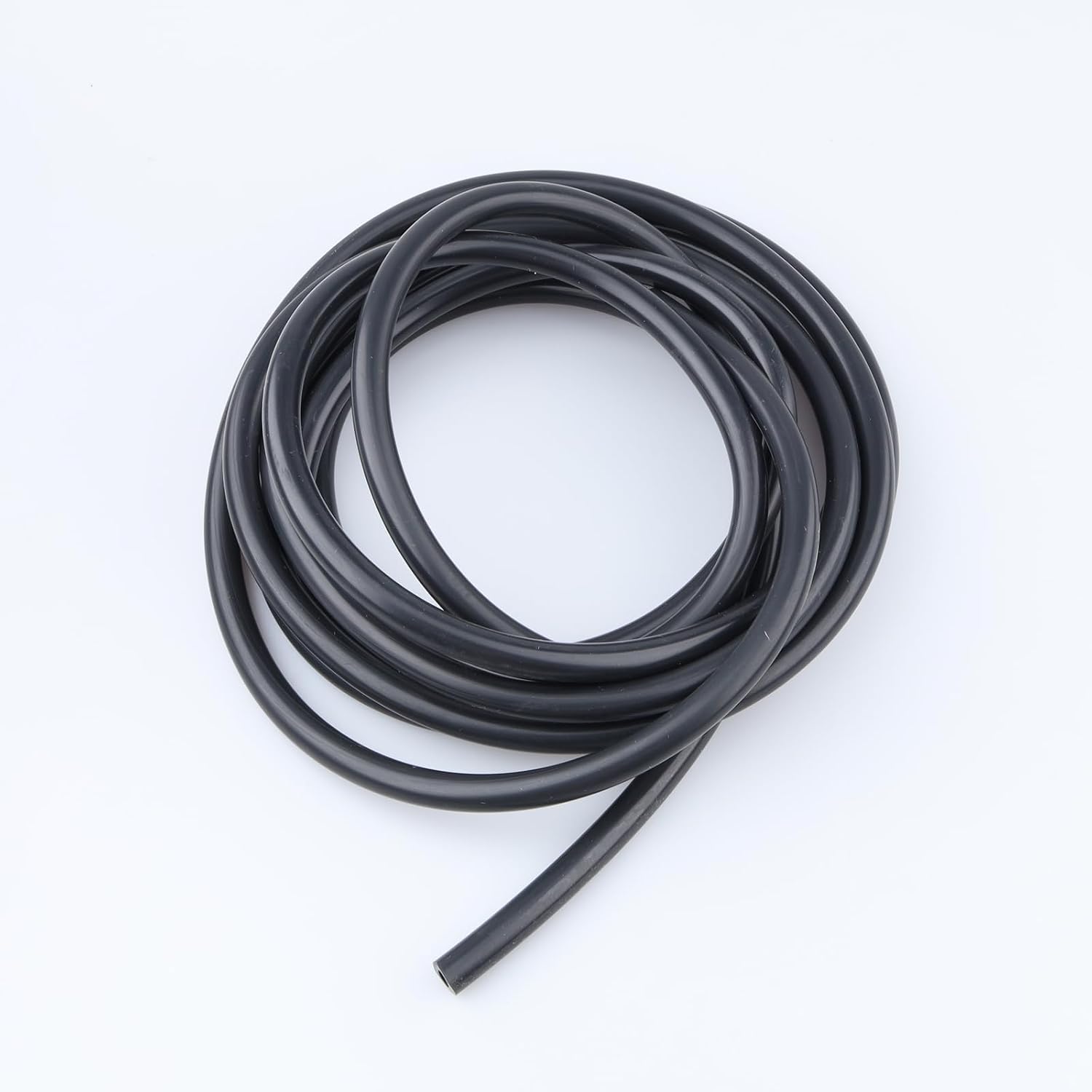 AC PERFORMANCE ID 1/4" (6mm) Silicone Vacuum Tubing Hose 15FT (4.5 Meter), 130 PSI Maximum Pressure Black