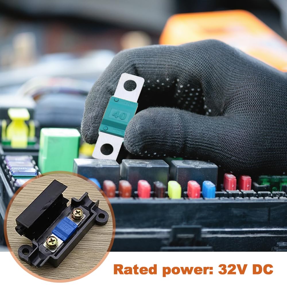 Standaard Auto Steekzekeringen - 30a 32v - Groen - Geschikt Voor Auto/camper/boot - Per 10 Stuk(s