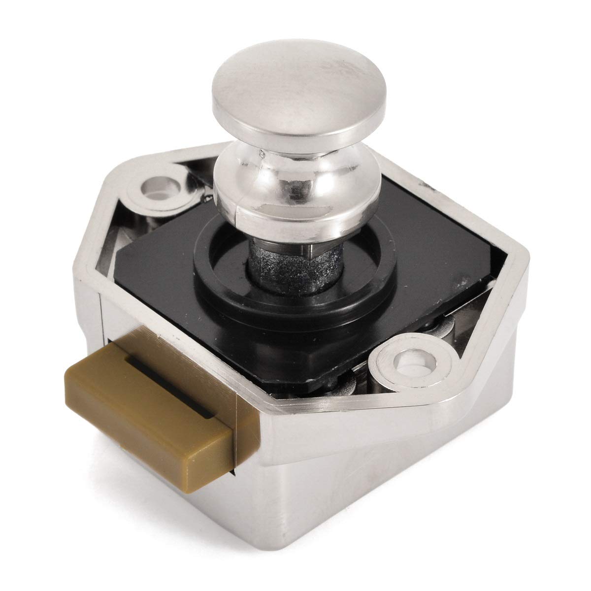 DUO ER Push Button Drawer Lock Cupboard Door Catch Locks Caravan Motorhome Lock Tool Hardware Parts