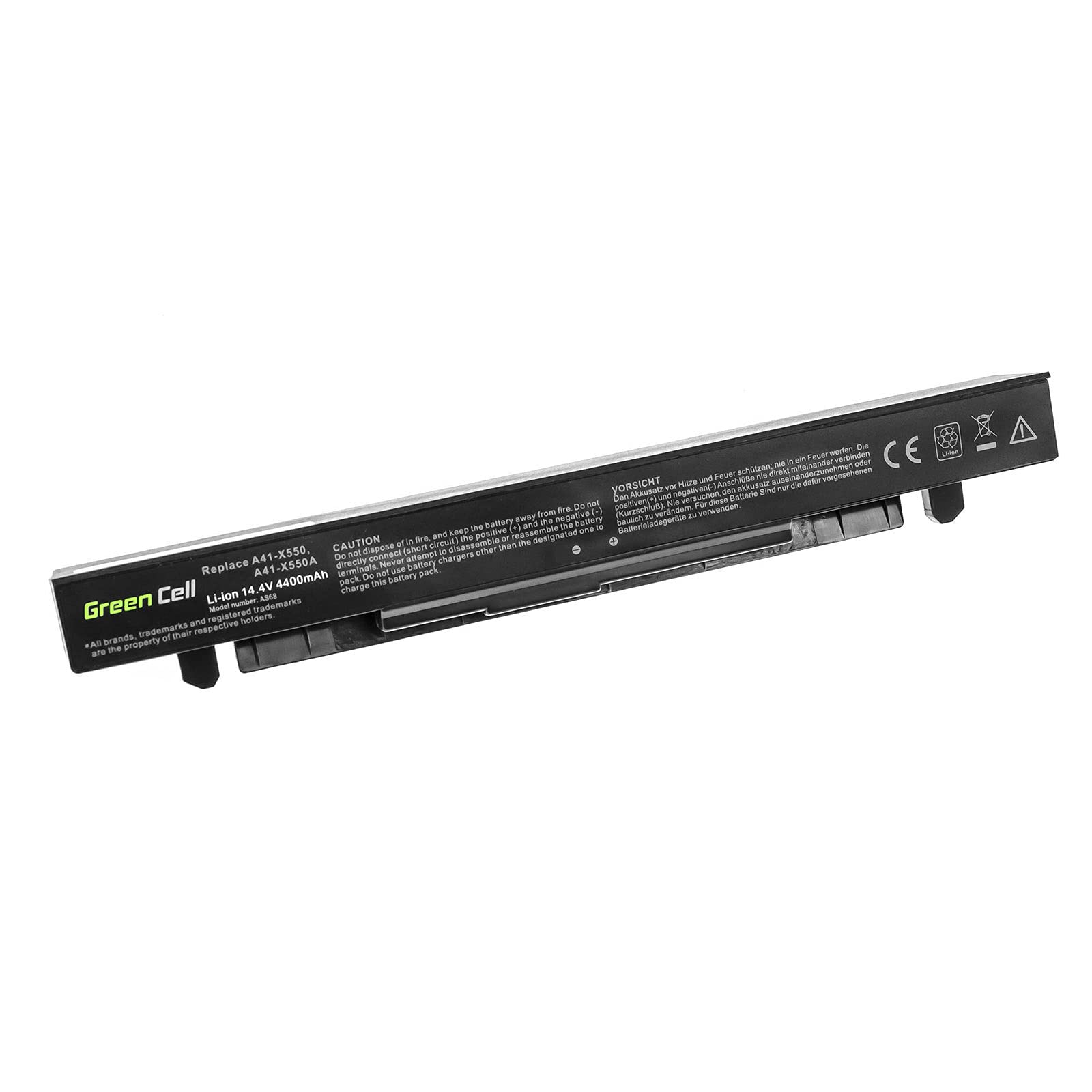 Green Cell A41-X550A Bateria do Asus X550 X550C X550CA X550CC X550L X550V R510 R510C R510CA R510CC R510J R510JK R510LA R510LB R510LB R510LB LC R510 VB R510VC A550 A550J F550 F550C F550L X552C