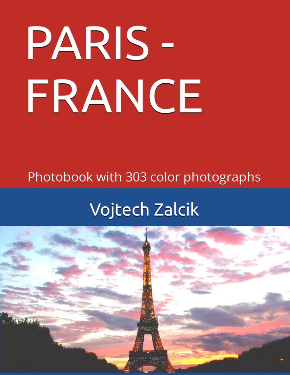 Idée cadeau Paris France l'album photo de 303 images en couleur